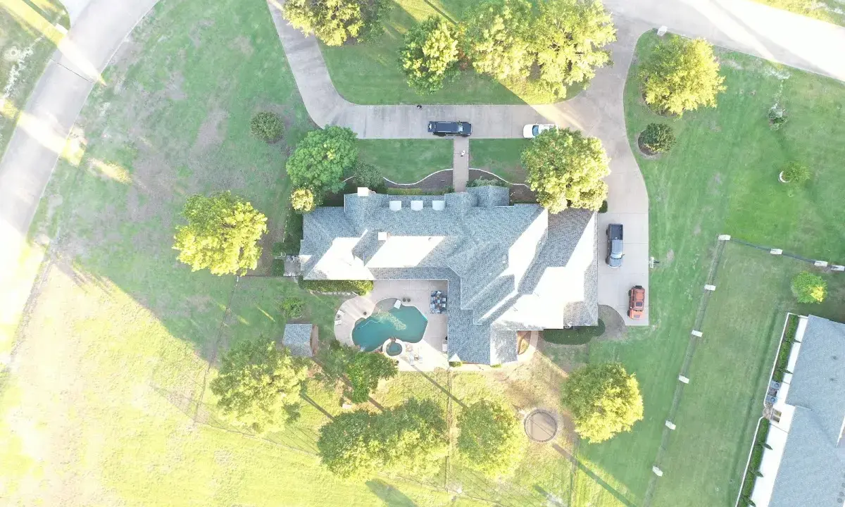 New shingle roof installation on a home in Fergus Falls